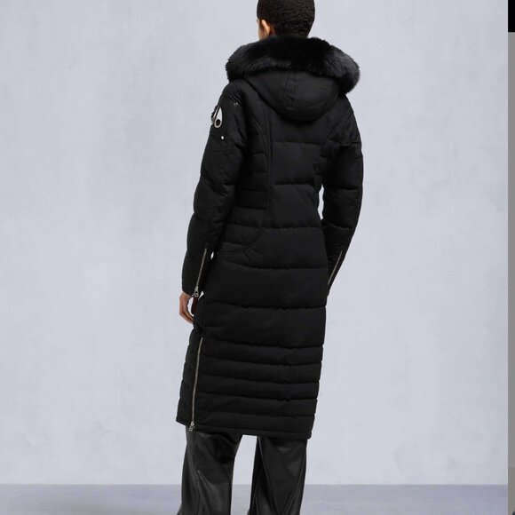 Moose Knuckles SASKATCHEWAN long coat PARKA medium / large - Picture 4 of 5